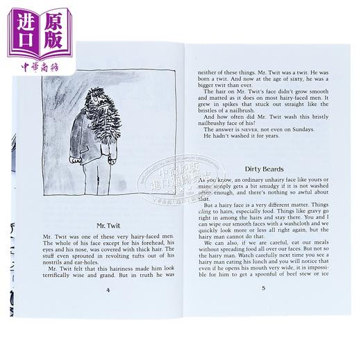预售 【中商原版】蠢特夫妇 英文原版 The Twits 罗尔德达尔 儿童文学 经典儿童小说 名家名作 商品图2