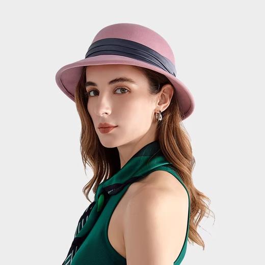 【热销爆品】Christys'百年皇室品牌 羊毛礼帽高级Cloche钟形帽 商品图1