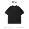 SDSA男装2026新款高贵轻奢美式简约小刺绣字母圆领短袖T恤百搭潮 商品缩略图2