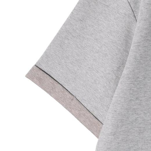 SDSA男装2026新款轻奢小马刺绣假两件短袖T恤宽松圆领休闲上衣 商品图2