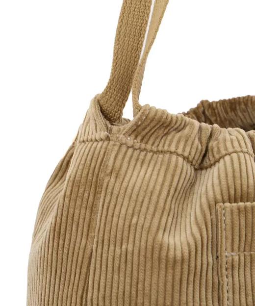 MHL 26SS 日版石褐色重磅灯芯绒2WAY抽绳包 商品图9