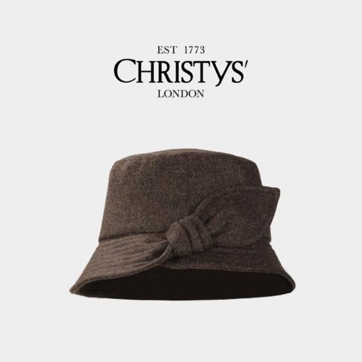 【英国王室御用品牌】Christys英伦复古初剪羊毛蝴蝶结渔夫帽 商品图4