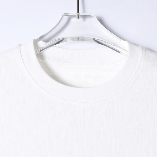 SDSA男装2026新款轻奢肌理感铆钉贴袋短袖T恤宽松圆领休闲上衣 商品图1