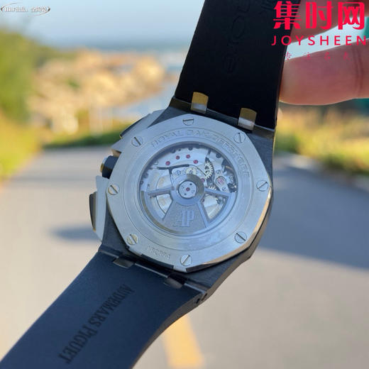 HBF爱彼皇家橡树离岸型26402陶瓷系列 黑陶瓷 男士腕表 表径44mm 7750改Cal.3126机 商品图8