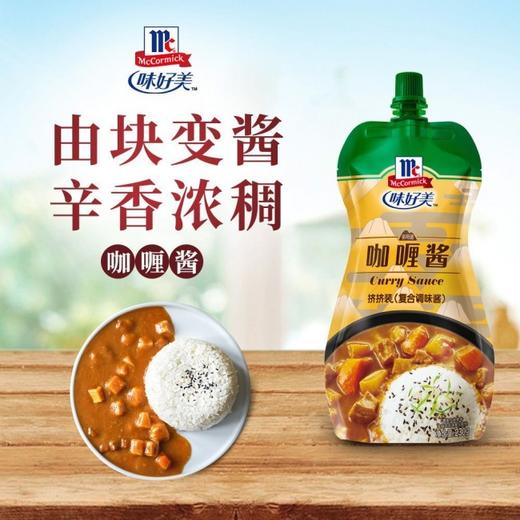 230g味好美 咖喱酱  多用途挤挤装咖喱复合调味酱  拌饭煮汤火锅炖肉烹饪咖喱味调味酱 商品图0