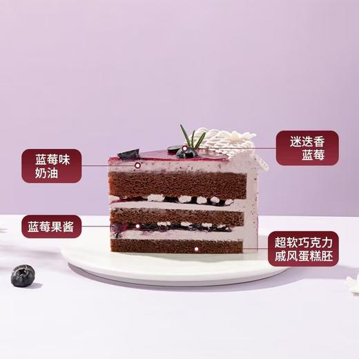 【蓝莓鲜果乐园】春日鲜果蛋糕，鲜爽蓝莓解腻，蛋糕胚松软绵密，酸甜交织，甜而不腻，一口尽享清新酸甜 | 幸福西饼 商品图3