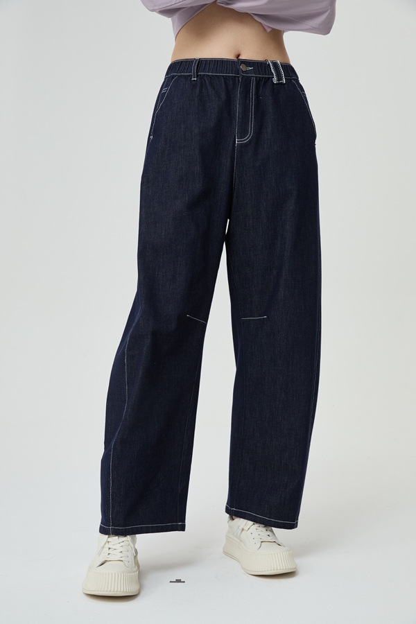 【爆款轻薄】水淼2026夏时尚洋气百搭显瘦香蕉软牛仔裤2312