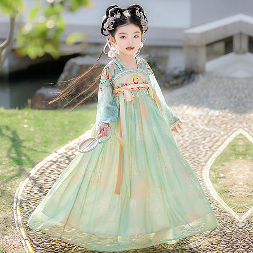 【团购】【苏城纪】汉服女童襦裙颜悦 商品图10