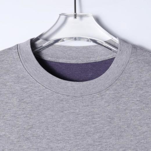 SDSA男装2026新款高贵轻奢潮牌日系撞色卷边T恤宽松短袖 商品图1