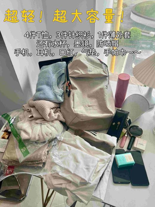 品牌定制！品质款！轻量体闲双肩包  26Y04032- 商品图8