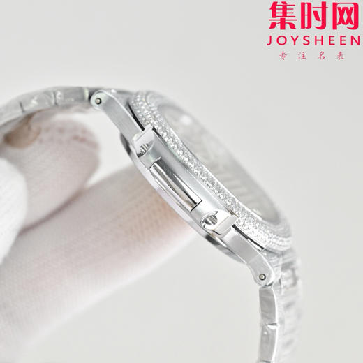 PDF百达翡丽 鹦鹉螺满天星5719系列 满钻鹦鹉螺 男士腕表 Nautilus 5719系列奢华满钻腕表 商品图4