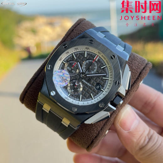 HBF爱彼皇家橡树离岸型26402陶瓷系列 黑陶瓷 男士腕表 表径44mm 7750改Cal.3126机 商品图2