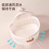 【免打孔不伤墙！可拆卸清洗重复用】多功能挂篮卫生间浴室化妆品洗脸巾收纳筐厨房宿舍床边壁挂式吊篮。TA 商品缩略图3