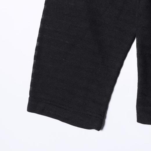 SDSA男装2026新款高贵轻奢半纽扣亨利领长袖T恤宽松圆领休闲上衣 商品图2