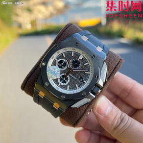 HBF爱彼皇家橡树离岸型26415陶瓷系列 26402黑陶瓷 男士腕表 表径44mm 7750改Cal.3126机