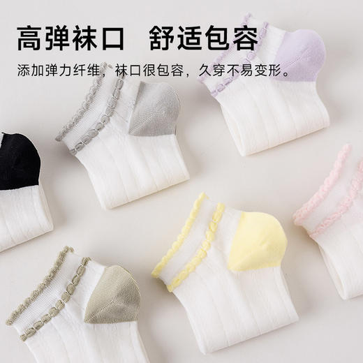 女士泡泡圈船袜 商品图3