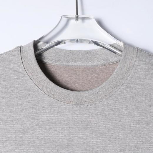 SDSA男装2026新款轻奢小马刺绣假两件短袖T恤宽松圆领休闲上衣 商品图1