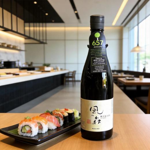 日本风之森秋津穗657无过滤生原清酒 商品图1