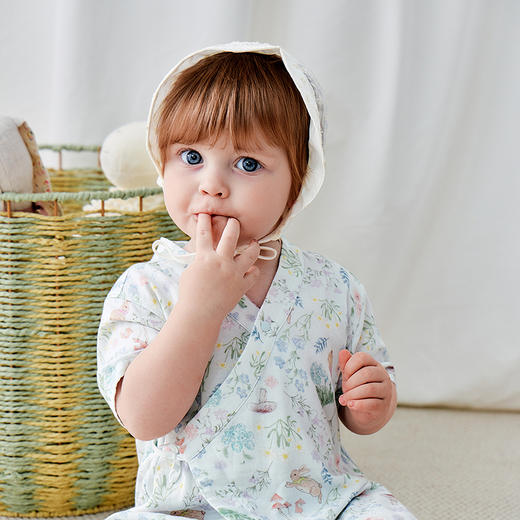 迷你巴拉巴拉婴儿连体衣柔软亲肤透气防螨居家新生儿衣服26夏新品 商品图3