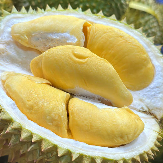 泰国进口甲仑榴莲当季新鲜水果口感纯正黄肉香甜软糯绵软柔滑包邮发货 商品图4