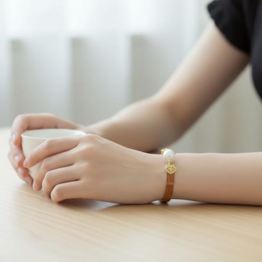 爱迪生表带款手链 11-12mm 宽版时尚 轻奢大气 [发：54] 商品图2