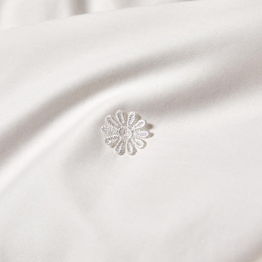 多喜爱 婉颂清扬桑蚕丝被/冬被/子母被【100%桑蚕丝长丝】【80S提花天丝棉】【内外双A品质】【缎纹大提花工艺】【双层边&花边】【40CM检测开口】【皮箱包装】巴马桑蚕长丝 双宫茧丝 千米长丝 商品图6