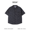 SDSA男装2026新款高贵轻奢日系简约满印植物花卉短袖衬衫百搭休闲 商品缩略图0