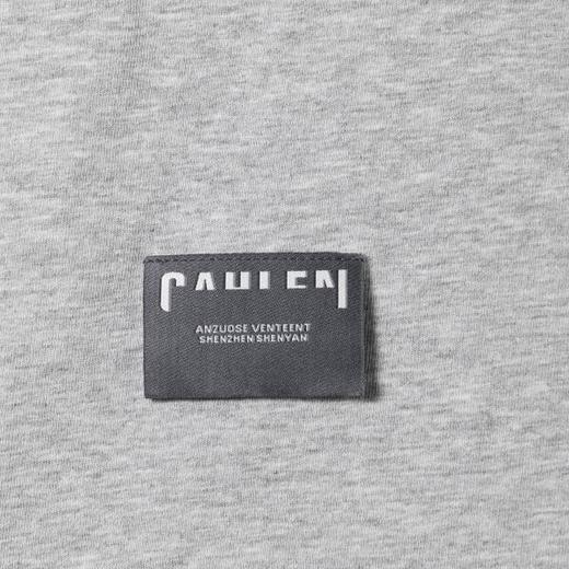 SDSA男装2026新款高贵轻奢韩系简约纯色小标设计短袖T恤百搭上衣 商品图4