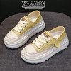 头层牛皮小白鞋子女鞋两穿单鞋新款透气厚底休闲运动板鞋A159 商品缩略图3