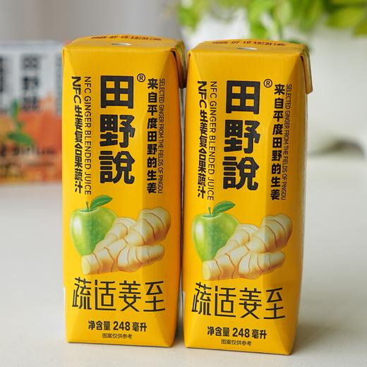 【斌哥优选】田野说果汁全系列。胡萝卜汁、芹菜羽衣甘蓝、生姜、鲜橙胡萝卜、贝贝南瓜。鲜榨技术，每一口都新鲜如初。 商品图5