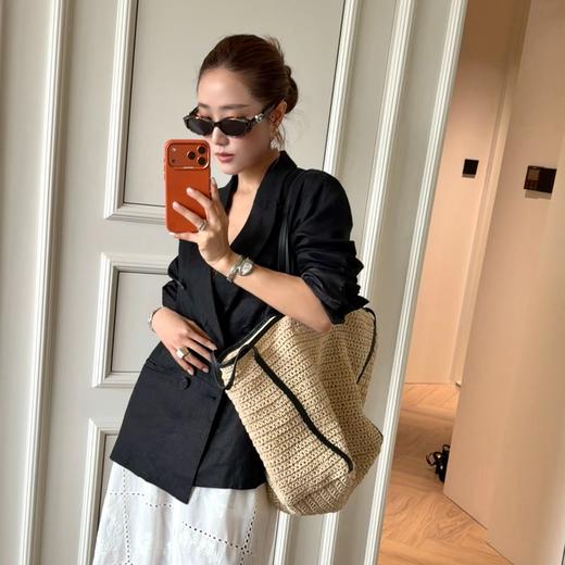 出片神器！复古猫眼框型【GM同款不规则形太阳镜】男女同款～✅TR超轻镜架很舒服不压鼻梁！偏光树脂镜片有效防紫外线🌞修饰脸型巨显瘦，明星同款 商品图0