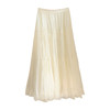 法式温柔风 中长款大摆伞裙 女春夏季新款高腰网纱A字裙 褶皱百褶半身裙 商品缩略图1