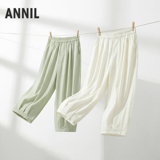 女童梭织单裤夏季新款安奈儿童装EG626810 商品图1