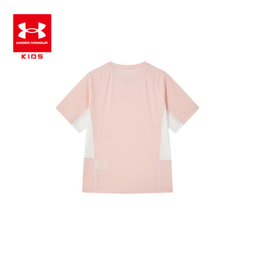 【特惠福利】UnderArmour安德玛男女童 凉感速干 竖纹圆领短袖T恤 262303771 商品图5