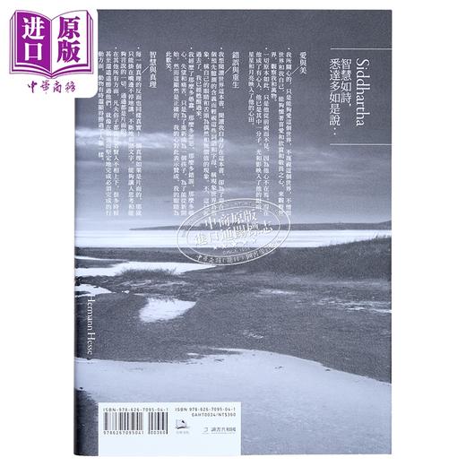 【中商原版】流浪者之歌 悉达多 出版100周年纪念版 港台原版 赫曼 赫塞 方舟 商品图1
