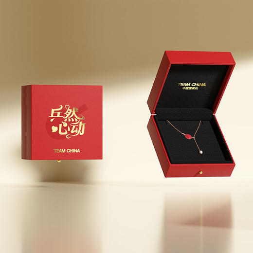 中国国家队《乒然心动》银项链 商品图2