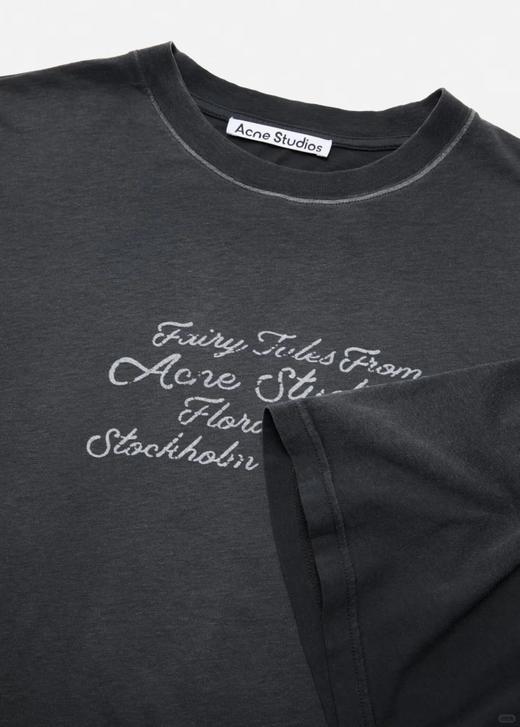 又顶又好看，字母复古tee。首尔氛围感街拍高颜出片大t恤E040860 商品图8