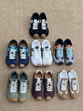 SACHA复古拼色芭蕾萌萌鞋休闲德训鞋BTMQ-6113