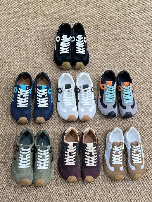 SACHA复古拼色芭蕾萌萌鞋休闲德训鞋BTMQ-6113 商品图0