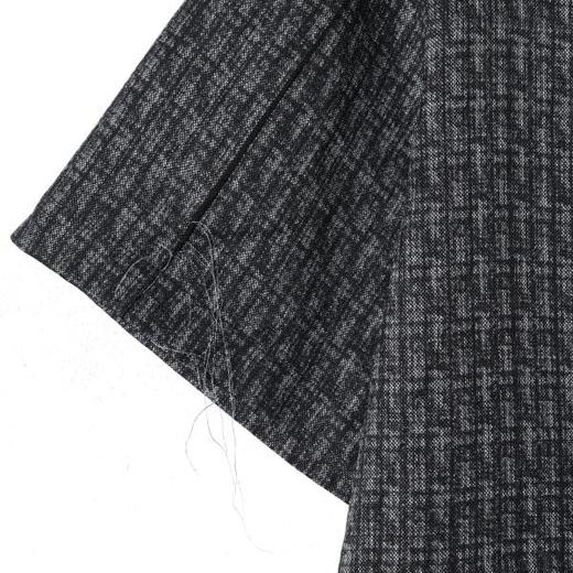 SDSA男装2026新款高贵轻奢新中式复古肌理暗纹短袖衬衫百搭时尚 商品图2