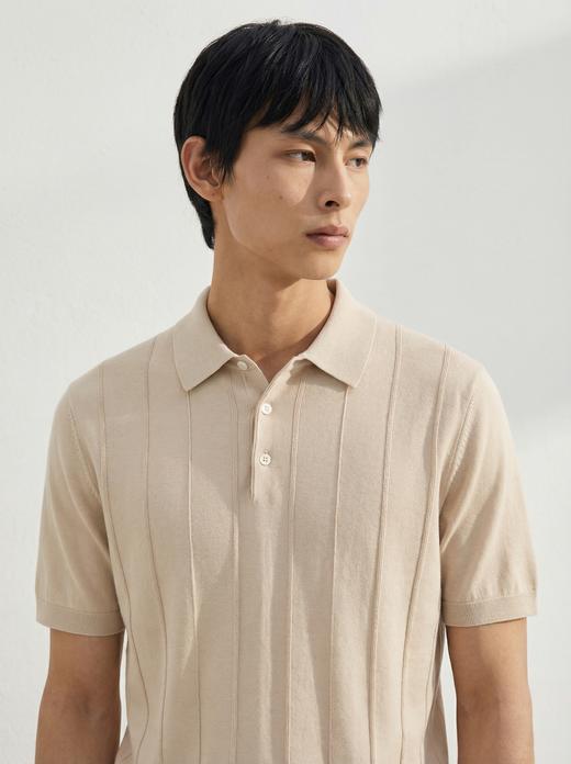 「4款可选」87.7%埃及棉12.3%桑蚕丝16针工艺针织衫 商品图2