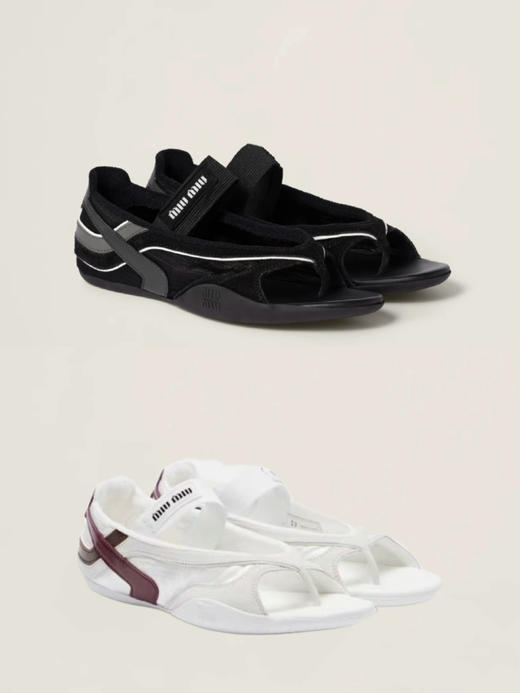 MIU-SH 夹脚芭蕾舞鞋 商品图0