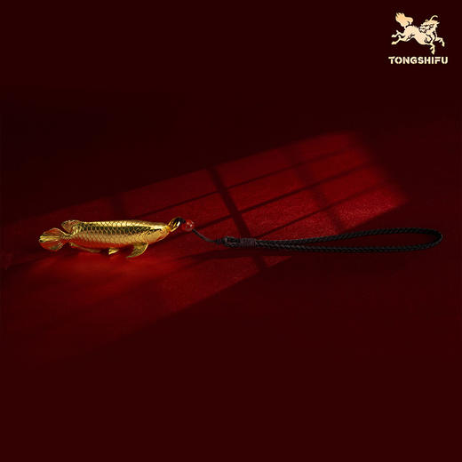 铜师傅《衔宝金麟》金龙鱼铜摆件 客厅办公室装饰品搬迁开业礼物 商品图7