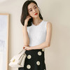 舒适高弹软糯打底背心 米思阳2026夏新款气质时尚坑条显瘦修身内搭无袖针织背心女1738/0858/1272 商品缩略图3