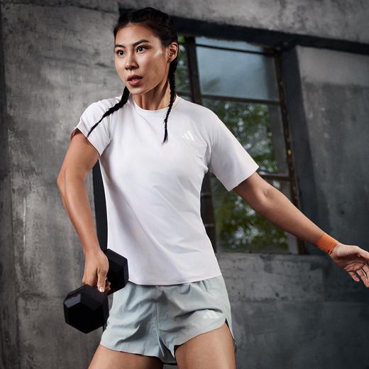 Adidas阿迪达斯TRAINING GO TO T-SHIRT 防晒UPF50+速干力量训练运动短袖T恤健身服KC4761 商品图0