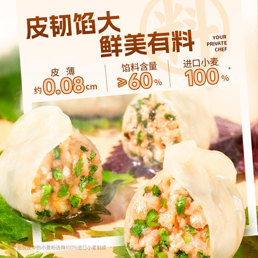 【99元任选3件】2袋锋味派黑猪肉紫苏/香菜水饺 216g/袋【单拍不发货】【龙菲精选】 商品图1