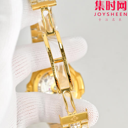 PDF百达翡丽 鹦鹉螺满天星5719系列 满钻鹦鹉螺 男士腕表 Nautilus 5719系列奢华满钻腕表 商品图6