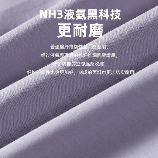 女士长绒棉液氨短袖T恤 商品图3