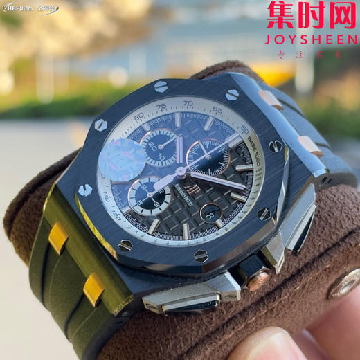 HBF爱彼皇家橡树离岸型26415陶瓷系列 26402黑陶瓷 男士腕表 表径44mm 7750改Cal.3126机 商品图6