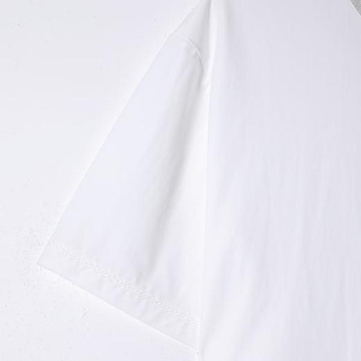 SDSA男装2026新款轻奢韩系简约拼接撞色领口设计圆领短袖T恤百搭 商品图3